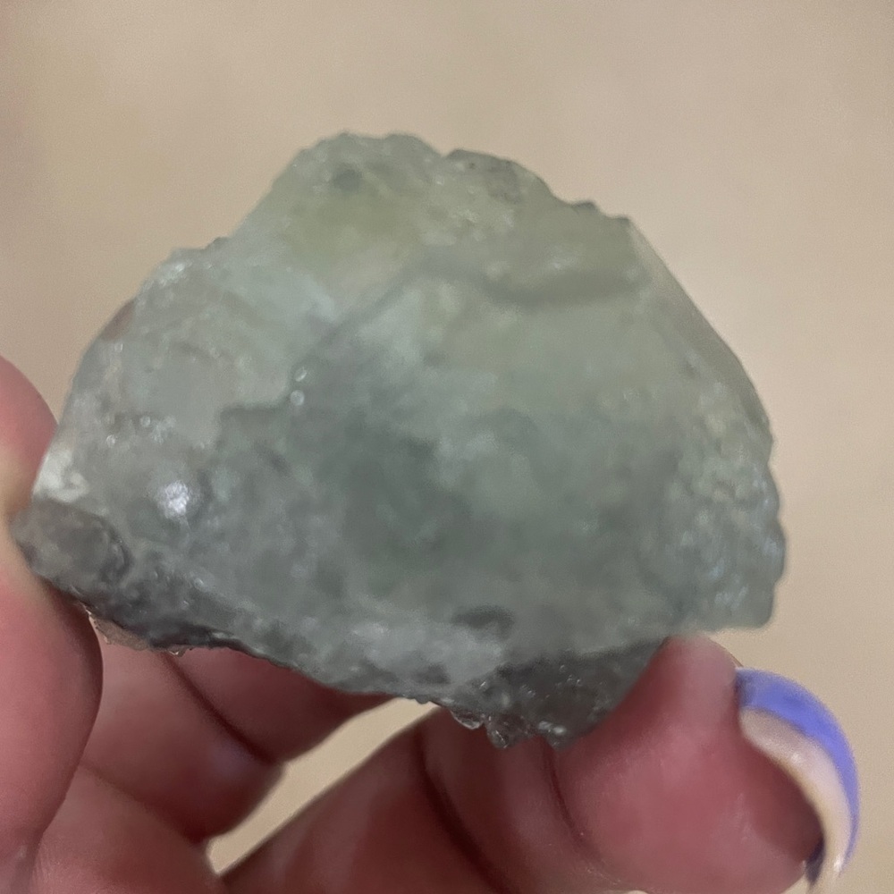 2+” green fluorite translucent very little to no rock matrix